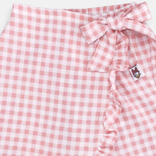 Muat gambar ke penampil Galeri, Mini skort/ Skort pendek kotak-kotak/ Daisy Spring Sparkle