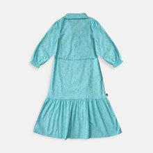Muat gambar ke penampil Galeri, Maxi Dress/ Ghamis Anak Perempuan Green/ Daisy Sweet Summer