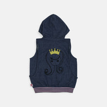 Muat gambar ke penampil Galeri, Vest/ Rompi Anak Perempuan Navy/ Rodeo Junior Girl Princess