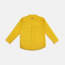 Muat gambar ke penampil Galeri, Shirt/ Kemeja Anak Laki Mustard Dobby/ Donald Duck Look Style