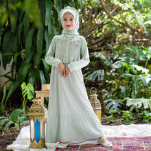 Muat gambar ke penampil Galeri, Maxi Overall/ Overal Dress Panjang Anak Green/ Daisy Always Trending