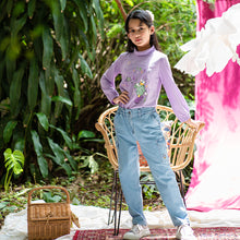 Muat gambar ke penampil Galeri, Jeans/ Celana Denim Kargo Anak Perempuan Blue/ Daisy Always Trending