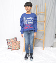Muat gambar ke penampil Galeri, Jeans/ Celana Panjang Denim Anak Laki/ Rodeo Junior White Stitching
