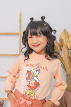 Muat gambar ke penampil Galeri, Tshirt/ Kaos anak perempuan Orange/ Daisy Duck Gorgeous