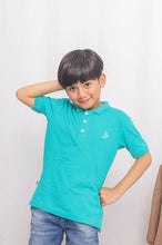 Muat gambar ke penampil Galeri, Polo Shirt/ Kaos Polo Anak Laki Hijau/ Donald Duck Embro