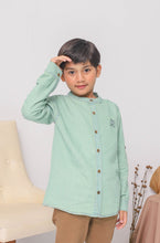 Muat gambar ke penampil Galeri, Shirt/ Kemeja Anak Laki Hijau/ Donald Duck Comfort