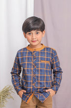 Muat gambar ke penampil Galeri, Shirt/ Kemeja Anak Laki Navy/ Donald Duck Look Style