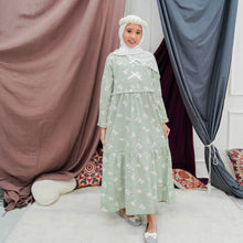 Muat gambar ke penampil Galeri, Maxi Dress/ Ghamis Dress Anak Green/ Rodeo Junior Girl Girls Day Out