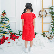 Muat gambar ke penampil Galeri, Mini Dress/ Dress Pendek Anak Red/ Daisy Star Light