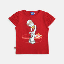 Muat gambar ke penampil Galeri, Tshirt/ Kaos Anak perempuan Red/ Daisy Bright Girl