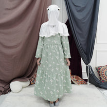 Muat gambar ke penampil Galeri, Maxi Dress/ Ghamis Dress Anak Green/ Rodeo Junior Girl Girls Day Out