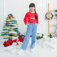 Muat gambar ke penampil Galeri, Tshirt/ Kaos Anak perempuan Red/ Daisy Star Light