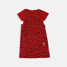 Muat gambar ke penampil Galeri, Short Overall dress/ Overal dress pendek anak/ Rodeo Junior Girl Bright Girl