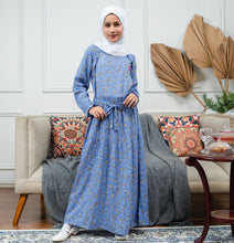 Muat gambar ke penampil Galeri, Maxi Dress/ Ghamis Anak Blue/ Rodeo Junior Girl Freedom