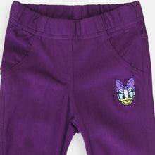 Muat gambar ke penampil Galeri, Jegging Anak Perempuan Ungu/ Daisy Duck Purple Day