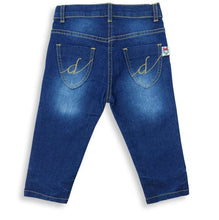 Muat gambar ke penampil Galeri, Jeans / Celana 3/4 Anak Perempuan / Daisy Duck / Dark Blue Denim Washed