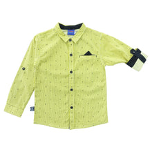 Muat gambar ke penampil Galeri, Shirt / Kemeja Anak Laki / Rodeo Junior / Yellow / Stripes Full Print