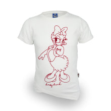 Muat gambar ke penampil Galeri, Shirt / Kaos Anak Perempuan / Daisy Dancing White
