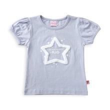 Muat gambar ke penampil Galeri, Tshirt / Kaos Anak Perempuan / Rodeo Junior Girl Glittery Star Purple