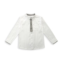 Muat gambar ke penampil Galeri, Shirt /Kemeja Anak Laki /Rodeo Junior White Shirt With Tie