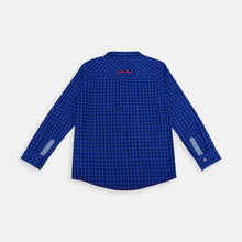 Muat gambar ke penampil Galeri, Shirt/ Kemeja Anak Laki/ Rodeo Junior Blue navy Checked Shirt