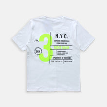 Muat gambar ke penampil Galeri, Tshirt/ Kaos Anak Laki Putih/ Rodeo Junior Neon Print