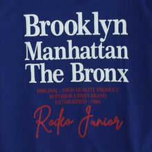 Muat gambar ke penampil Galeri, Sweater Anak Laki Biru/ Rodeo Junior Embos Print