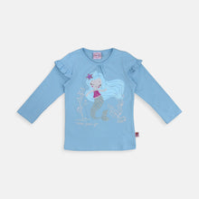 Muat gambar ke penampil Galeri, Tshirt/ Kaos Mermaid Anak Perempuan Biru/ Rodeo Junior Girl Sweet Season