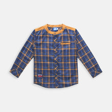 Muat gambar ke penampil Galeri, Shirt/ Kemeja Anak Laki Navy/ Donald Duck Look Style