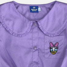 Muat gambar ke penampil Galeri, Shirt/ Kemeja Lengan Panjang Anak Perempuan Ungu/ Daisy Lovely Days