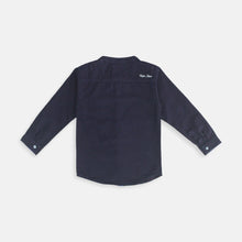 Muat gambar ke penampil Galeri, Shirt/ Kemeja Anak Laki Navy/ Rodeo Junior Dobby Shirt