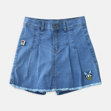 Skort Denim/ Rok Celana Anak Biru/ Daisy Vintage