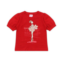 Muat gambar ke penampil Galeri, Short sleeve Tshirt/ Kaos Anak Perempuan Merah/ Rodeo Junior Girl Ballerina