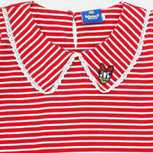 Muat gambar ke penampil Galeri, Short sleeve Tshirt/ Kaos Anak perempuan Merah/ Daisy Personal Stylist