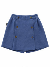 Muat gambar ke penampil Galeri, Celana Rok Pendek Anak Perempuan Biru/ Girls Skort Blue/ Daisy Duck Holiday Sparkle