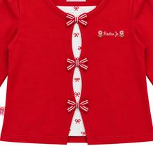 Muat gambar ke penampil Galeri, Kaos Anak Perempuan Merah/ Girls T-Shirt Red/ RJG Holiday Sparkle