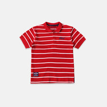 Load image into Gallery viewer, Polo Shirt/ Kaos Polo Anak Laki/ Rodeo Junior Red and White Polo Stripe