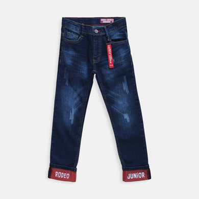 Jeans/ Celana Panjang Denim Anak Laki Navy/ Rodeo Junior Boy Cool Style