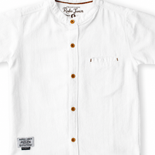 Muat gambar ke penampil Galeri, Kemeja Lengan Pendek Anak Laki Putih/ Boys Shirt Short Sleeve White/ RJ kids Boy