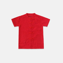 Load image into Gallery viewer, Shirt/ Kemeja Anak Laki/ Rodeo Junior Cheongsam Shirt