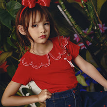 Muat gambar ke penampil Galeri, Kaos Anak Perempuan Merah/ Tshirt Girl Red/ RJG Snow White