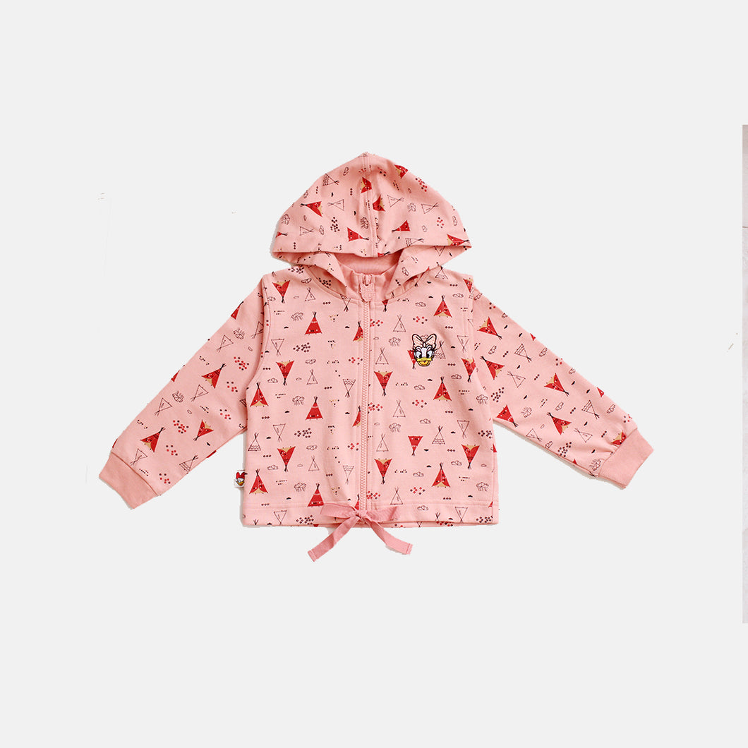 Jacket/ Jaket Anak Perempuan Pink/ Daisy Love It