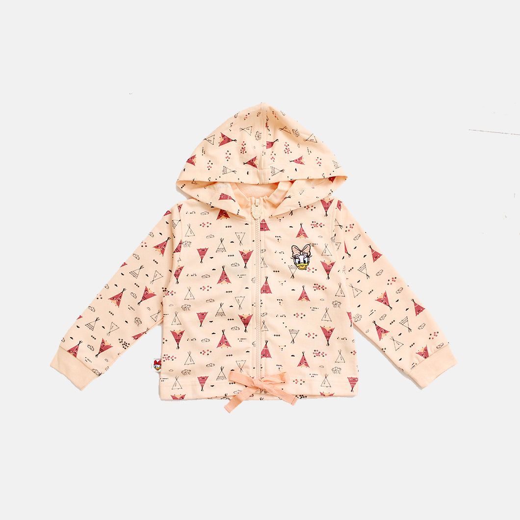 Jacket/ Jaket Anak Perempuan Peach/ Daisy Love It