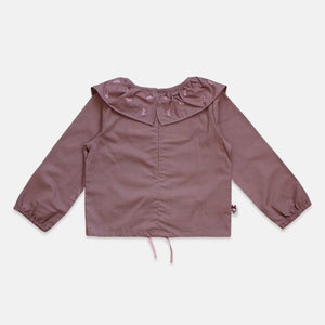 Blouse/ Blus Lengan Panjang Anak Perempuan Pink/ Daisy Classic Campus