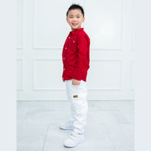 Muat gambar ke penampil Galeri, Kemeja Anak Laki Merah/ Shirt Boy Red/ RJ Independence