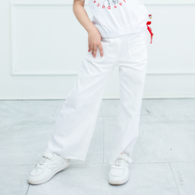Muat gambar ke penampil Galeri, Celana Kulot Anak Perempuan Putih/ Cullote Pants Girl White/DD Spirit