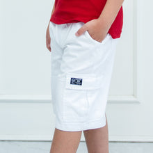 Muat gambar ke penampil Galeri, Celana Pendek Anak Laki Putih/ Short Pants Boy White/ RJ Merah Putih