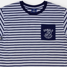 Muat gambar ke penampil Galeri, Kaos Salur Anak Laki Putih Biru/ Stripped boy Tshirt White Blue/That's Donald Gen Z