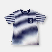 Muat gambar ke penampil Galeri, Kaos Salur Anak Laki Putih Biru/ Stripped boy Tshirt White Blue/That's Donald Gen Z