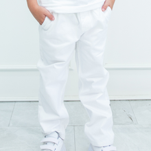 Muat gambar ke penampil Galeri, Celana Panjang Anak Laki Putih/ Long Pants Boy White/that&#39;s Donald Spirit